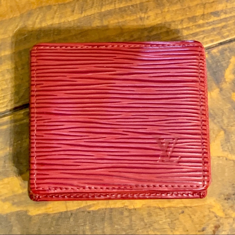 Louis Vuitton Epi Porte-Monnaie Boite Coin Box - Picture 16 of 16
